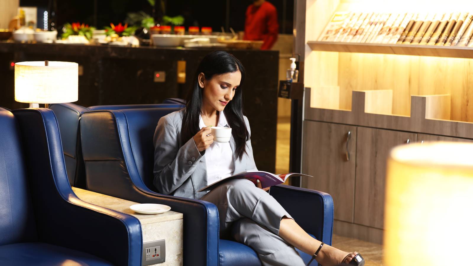 airport lounge